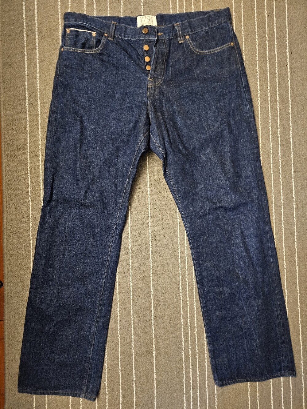 Heavy Selvege Denim- Classic Straight Fit